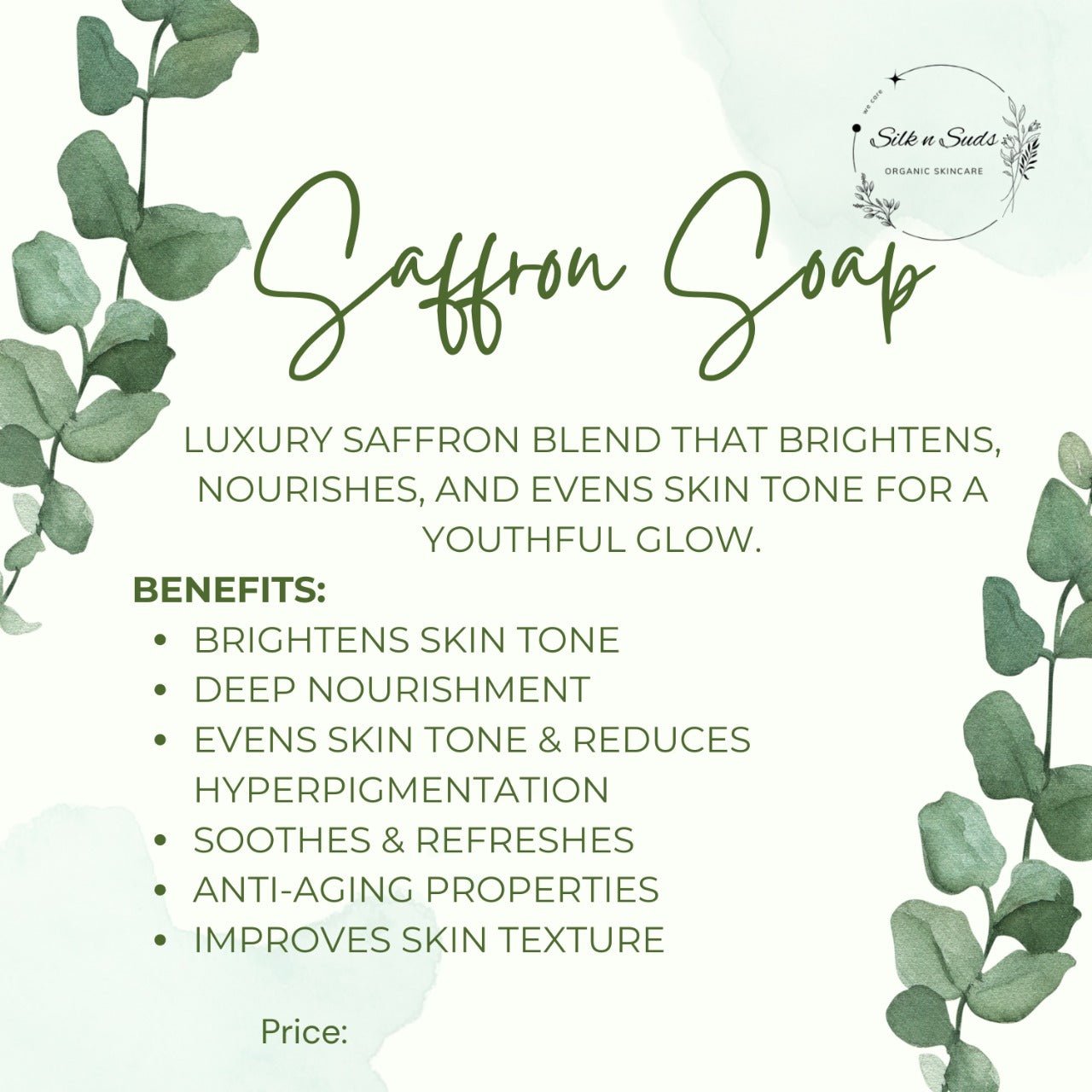 Saffron Soap